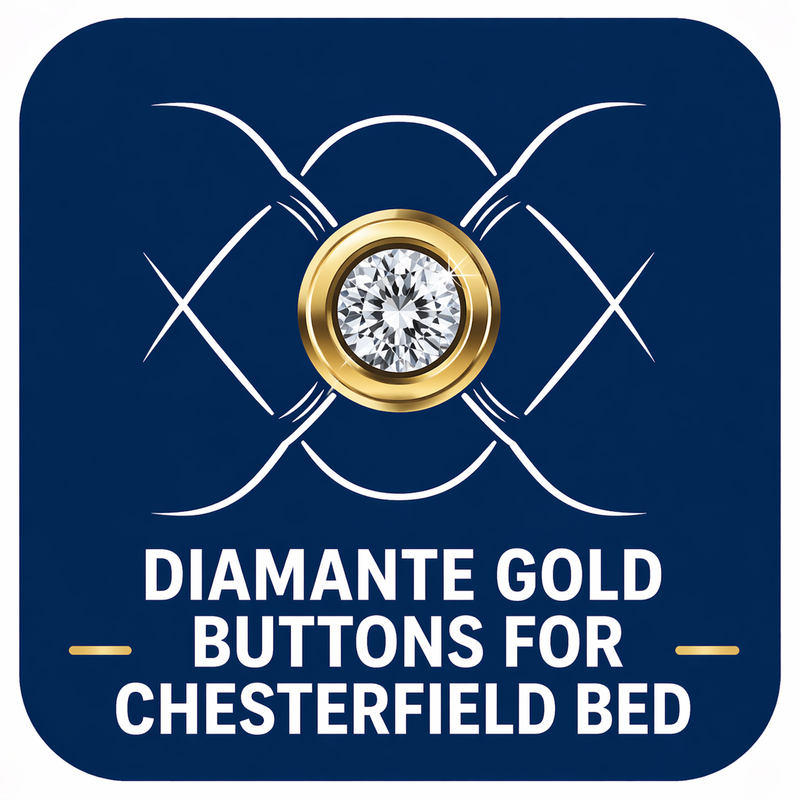 Add-on: Diamante Gold Buttons