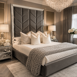Indulgence Panel Mirror Bed
