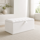 Lined Ottoman Storage Box