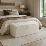 Lined Ottoman Storage Box