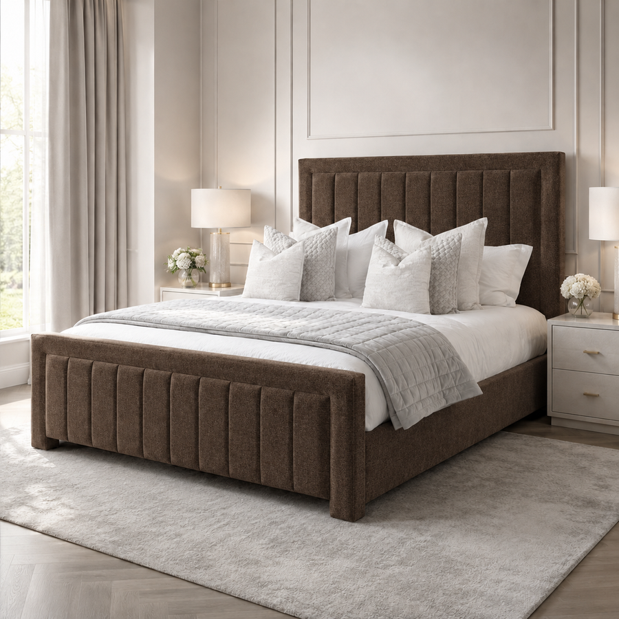 Valencia Panel Upholstered Bed