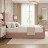 Devonshire Winged Panel Bed