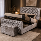 Santorini Sleigh Bed