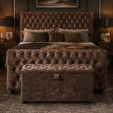 Santorini Sleigh Bed - Single £150