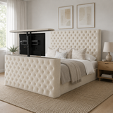 Aurelia Chesterfield TV Bed | Luxury Upholstered Bed Frame 2026