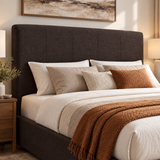Fabric Upholstered Ottoman Storage Bed