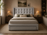 Wingback Divan Bed - Single £150