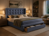 Wingback Divan Bed - Single £150