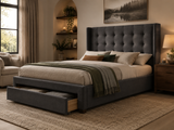 Wingback Divan Bed - Single £150