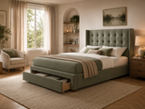 Wingback Divan Bed - Single £150