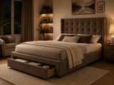 Wingback Divan Bed - Single £150