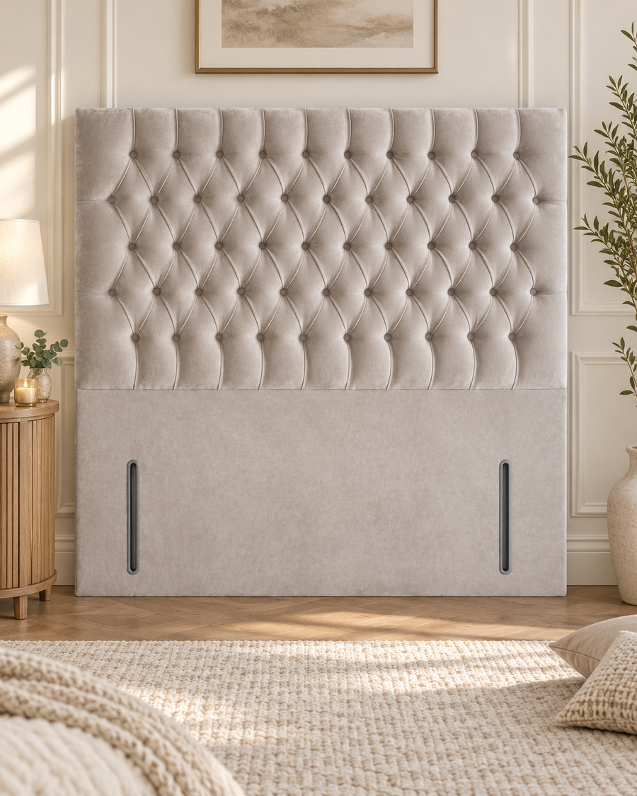 Chesterfield Floor Standing Headboard