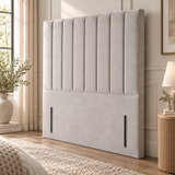 Vertical Line Floor Standing Headboard