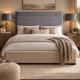 Horizontal Lined Small Headboard