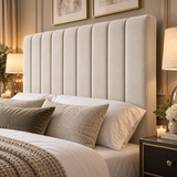Vertical Lined Small Headboard