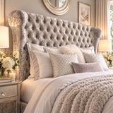 Winged Butterfly Chesterfield Headboard