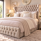 Winged Butterfly Chesterfield Headboard