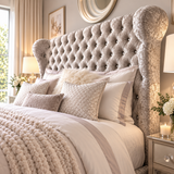 Winged Butterfly Chesterfield Headboard