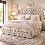 Winged Butterfly Chesterfield Headboard
