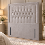 Bumper Chesterfield Floor Standing Headboard