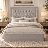Bumper Chesterfield Floor Standing Headboard