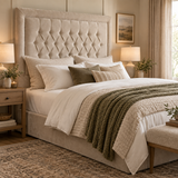 Bumper Chesterfield Floor Standing Headboard