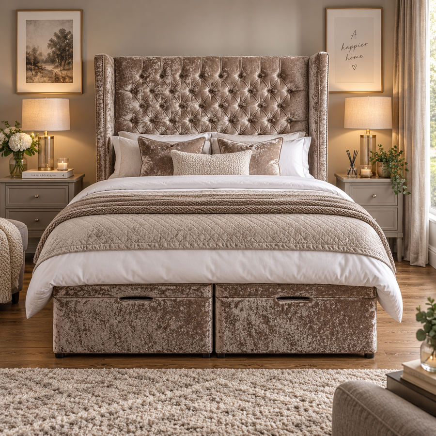 Classic Winged Headboard