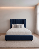 Sasha Lined Upholstered Bed Frame | Modern Luxury Bed 2026