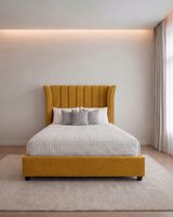 Sasha Lined Upholstered Bed Frame | Modern Luxury Bed 2026