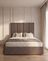 Sydney 4 Panel Wall Bed Frame | Luxury Upholstered Bed 2026
