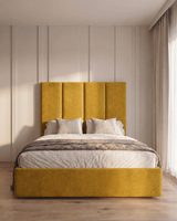 Sydney 4 Panel Wall Bed Frame | Luxury Upholstered Bed 2026
