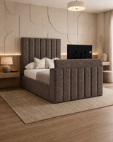 Sophie Panel TV Bed | Luxury Upholstered Bed Frame 2026