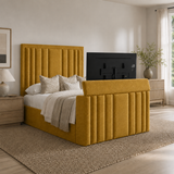 Snuggle Velvet TV Bed | Luxury Upholstered Bed Frame 2026
