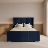 Savoy Winged Headboard Bed Frame | Luxury Upholstered Bed 2026
