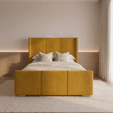 Savoy Winged Headboard Bed Frame | Luxury Upholstered Bed 2026