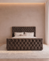 Monaco Royal Bed with Ottoman Storage | Exclusive Upholstered Bed 2026