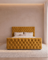 Monaco Royal Bed with Ottoman Storage | Exclusive Upholstered Bed 2026
