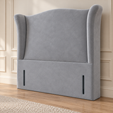 Low Upholstered Headboard, Austen Classic Padded Panel view 5