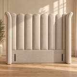 High Wingback Headboard, Athena Art Deco Tulip