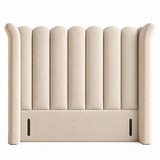 High Wingback Headboard, Athena Art Deco Tulip view 6