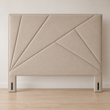 High Floor Standing Headboard, Alessia Refined Statement