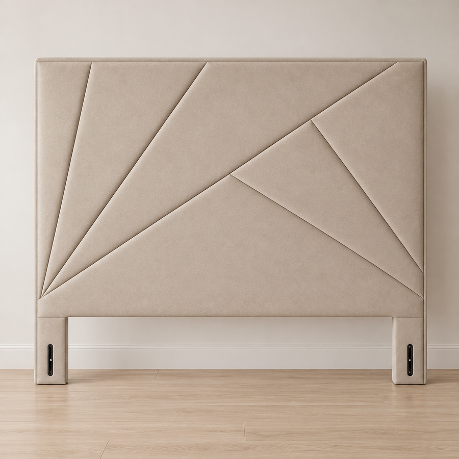High Floor Standing Headboard, Alessia Refined Statement