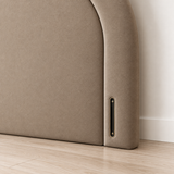High Curved Headboard, Aria Crescent Cloud view 7