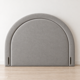 High Curved Headboard, Aria Crescent Cloud view 9