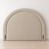 High Curved Headboard, Aria Crescent Cloud view 10