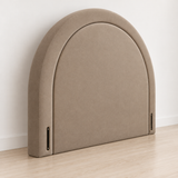 High Curved Headboard, Aria Crescent Cloud view 11