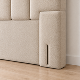 Low French Style Headboard, Adora Sweeping Curve view 7