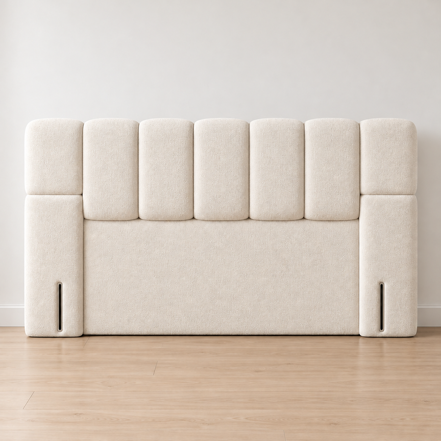 Low French Style Headboard, Adora Sweeping Curve