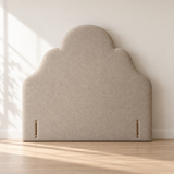 High Shaped Headboard, Arwen Graceful Cloud