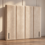 High Panelled Headboard, Archer Four Panel Geometric view 9